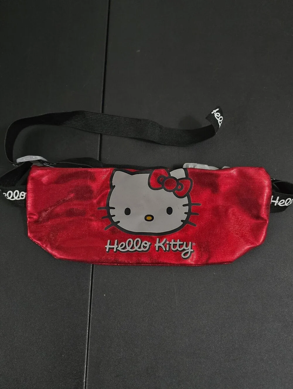 Hello Kitty Red and Black Kids Waist Fanny Pack